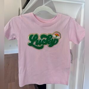 NWT "Lucky" Patch St. Patrick's Day T-Shirt